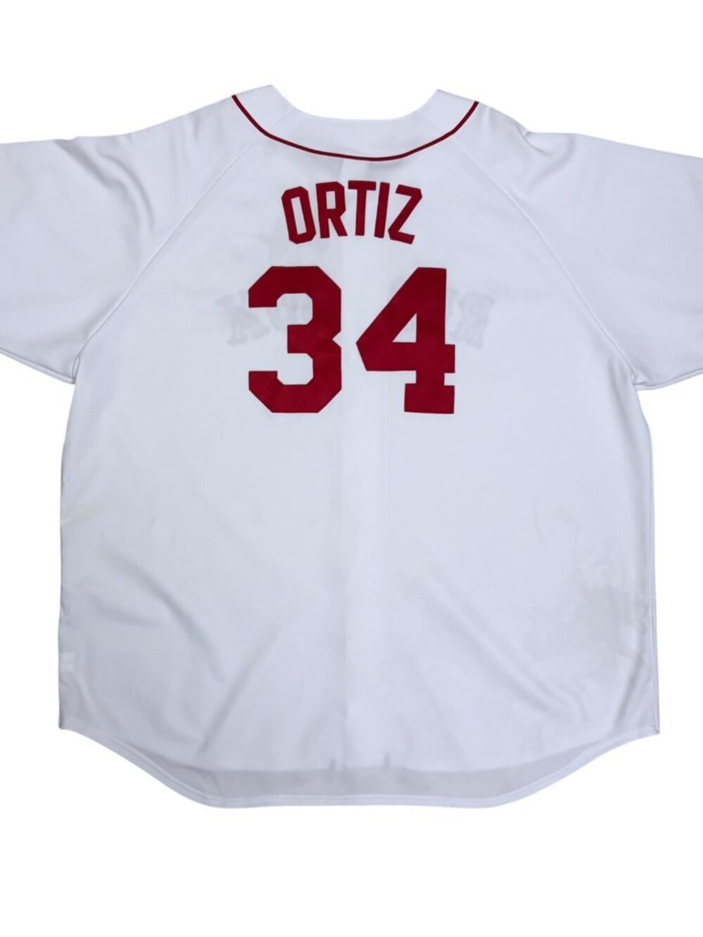 DAVID ORTIZ Boston Red Sox Jersey Vintage Y2K MLB Baseball Shirt Mens 4XL
